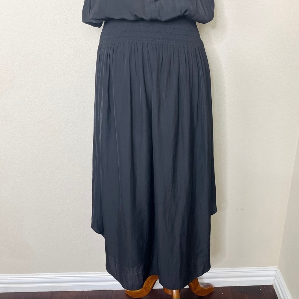 Ramy Brook Beatrice Black Sleeveless Midi Dress - Picture 3 of 10